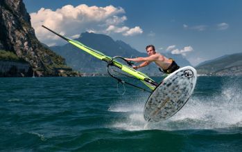 Windsurfen am Gardasee