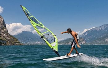 Windsurfen am Gardasee